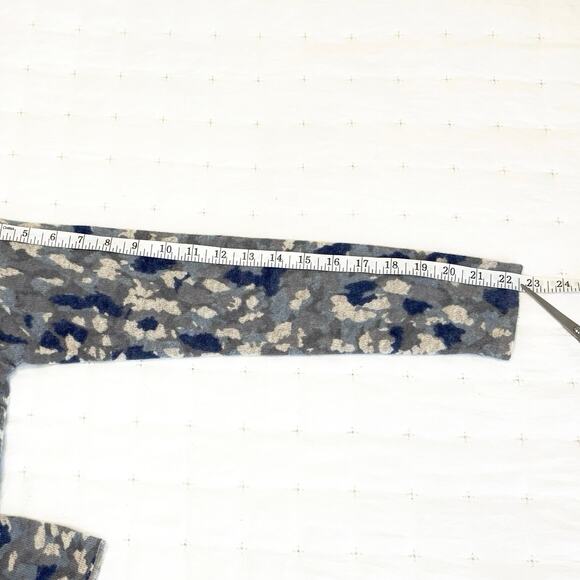 Vintage Carole Little Lambs Wool Cardigan Sweater Women's S Blue Gray Retro Y2K - Picture 10 of 11